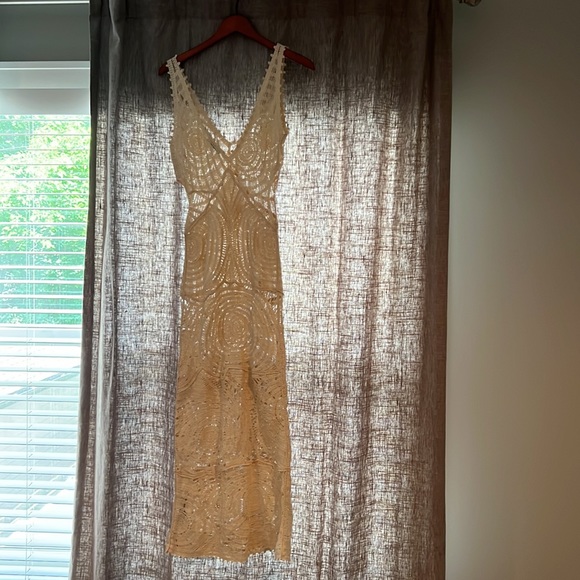 Zara Cut Out Crochet Dress - Picture 3 of 6